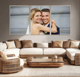 CSTM6030-MGV-CV-36X24-Custom Canvas Wall Art – Personalized Photo Print for Wedding, Anniversary or Gift, Ready to Hang Canvas for Home Decor