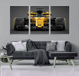 62882-MGV-CV-36X24-Renault F1 Racing Car Print - High-Performance Formula 1 Motorsport Wall Art, Perfect Gift for Racing Fans and Car Enthusiasts