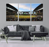 92672-MGV-FC-60X30-3P_White-Chase Field Stadium Wall Art Canvas Print, Framed Arizona Stadium Art Picture Print, Chase Stadium Perfect Sports Room Decor