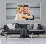 CSTM6030-MGV-CV-36X24-Custom Canvas Wall Art – Personalized Photo Print for Wedding, Anniversary or Gift, Ready to Hang Canvas for Home Decor