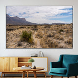 21606563-MGV-CV-36X24-Desert Mountain Wall Art – Southwest Landscape Photography Canvas Print, Rustic Nature Artwork Scenic Western Decor for Living