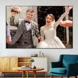 CSTM914-SEG-FC-51X34_Oversize-Framed Create Your Canvas Print - Personalized Wall Art for Home Decor Wall Art Print, Create Your Own Photo Canvas Print