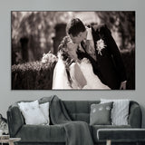 CSTM6030-MGV-CV-36X24-Custom Wedding Photo Print - Custom Wall Art Picture Print, Create Your Own Photo Canvas Print