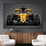 62882-MGV-CV-36X24-Renault F1 Racing Car Print - High-Performance Formula 1 Motorsport Wall Art, Perfect Gift for Racing Fans and Car Enthusiasts
