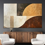 15030-MGV-CV-36X24-Wabi Sabi Wall Art Canvas Print, Framed Modern Abstract Art Picture Print, Minimalist Zen Perfect Minimalist Modern Decor Artwork