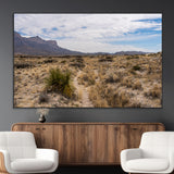 21606563-MGV-CV-36X24-Desert Mountain Wall Art – Southwest Landscape Photography Canvas Print, Rustic Nature Artwork Scenic Western Decor for Living