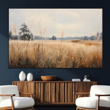 38193-SEG-FC-51X34_Oversize_Oversize-Golden Meadow Wall Art – Serene Grassland Landscape Canvas Print, Rustic Nature Decor for Bedroom, Living Room or Farmhouse