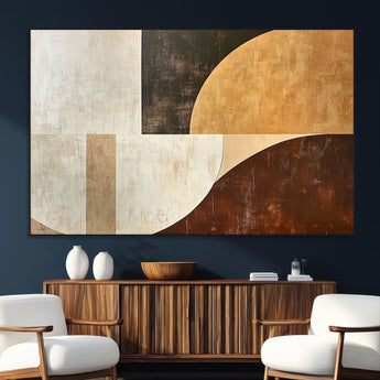 15030-MGV-CV-36X24-Wabi Sabi Wall Art Canvas Print, Framed Modern Abstract Art Picture Print, Minimalist Zen Perfect Minimalist Modern Decor Artwork