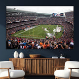 18347149-SEG-FC-51X34_Oversize_Oversize-Soldier Field Wall Art – Chicago Bears Football Stadium Canvas Print, Game Day Sports Decor for Man Cave, Bar, Office, or Living