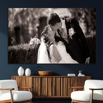 CSTM6030-SEG-FC-51X34_Oversize_Oversize-Custom Wedding Photo Print - Custom Wall Art Picture Print, Create Your Own Photo Canvas Print