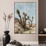 95224550-MGV-CV-24X36-Joshua Tree Desert Canvas Print – Southwestern Boho Landscape Wall Art, Rustic Nature Scene for Living Room, Entryway & Earthy