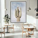 61603772-MGV-CV-24X36-Desert Wall Art – Tall Cactus Canvas Print, Southwestern Nature Photography Decor for Bedroom, Living Room, Office, Boho Home,