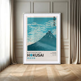 21454-MGV-CV-24X36-Hokusai Mount Fuji Wall Art – Fine Wind Clear Morning Japanese Canvas Print, Classic Ukiyo e Mountain Decor for Home, Office or