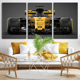 62882-MGV-CV-36X24-Renault F1 Racing Car Print - High-Performance Formula 1 Motorsport Wall Art, Perfect Gift for Racing Fans and Car Enthusiasts
