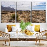 21606563-MGV-CV-36X24-Desert Mountain Wall Art – Southwest Landscape Photography Canvas Print, Rustic Nature Artwork Scenic Western Decor for Living