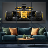 62882-MGV-CV-36X24-Renault F1 Racing Car Print - High-Performance Formula 1 Motorsport Wall Art, Perfect Gift for Racing Fans and Car Enthusiasts