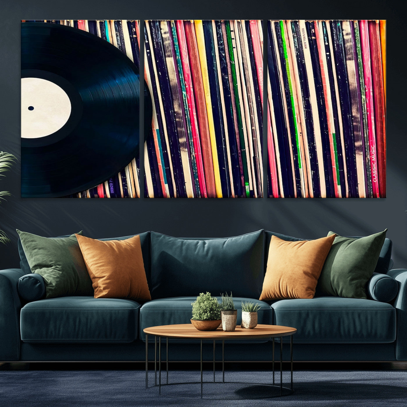 45029-MGV-CV-36X24-Misty Pine Forest Wall Art – Black and White Landscape Canvas Print, Foggy Trees Nature Photography, Modern Minimalist Decor for