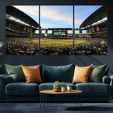 92672-MGV-CV-36X24-Chase Field Stadium Wall Art Canvas Print, Framed Arizona Stadium Art Picture Print, Chase Stadium Perfect Sports Room Decor