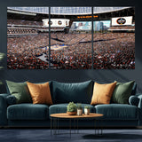 38616413-MGV-CV-36X24-Chicago Dome Stadium Wall Art – Futuristic Basketball Final Four Arena Canvas Print, Modern Sports Fan Decor for Man Cave or