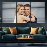 CSTM6030-MGV-CV-36X24-Custom Canvas Wall Art – Personalized Photo Print for Wedding, Anniversary or Gift, Ready to Hang Canvas for Home Decor