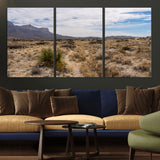 21606563-MGV-CV-36X24-Desert Mountain Wall Art – Southwest Landscape Photography Canvas Print, Rustic Nature Artwork Scenic Western Decor for Living