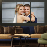 CSTM6030-MGV-CV-36X24-Custom Canvas Wall Art – Personalized Photo Print for Wedding, Anniversary or Gift, Ready to Hang Canvas for Home Decor