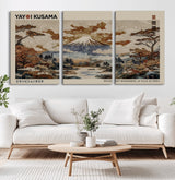 11778299-MGV-CV-36X24-Japanese Landscape Wall Art – Mount Fuji Canvas Print, Asian Inspired Nature Decor for Living Room, Bedroom, Office or Studio