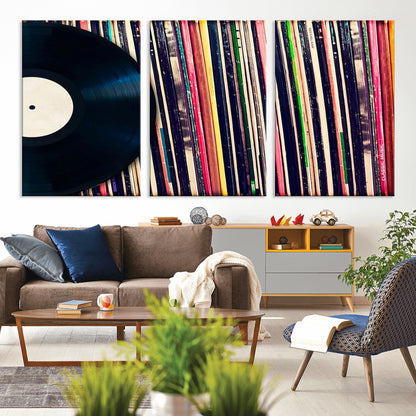 45029-MGV-CV-36X24-Misty Pine Forest Wall Art – Black and White Landscape Canvas Print, Foggy Trees Nature Photography, Modern Minimalist Decor for