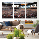 38616413-MGV-CV-36X24-Chicago Dome Stadium Wall Art – Futuristic Basketball Final Four Arena Canvas Print, Modern Sports Fan Decor for Man Cave or